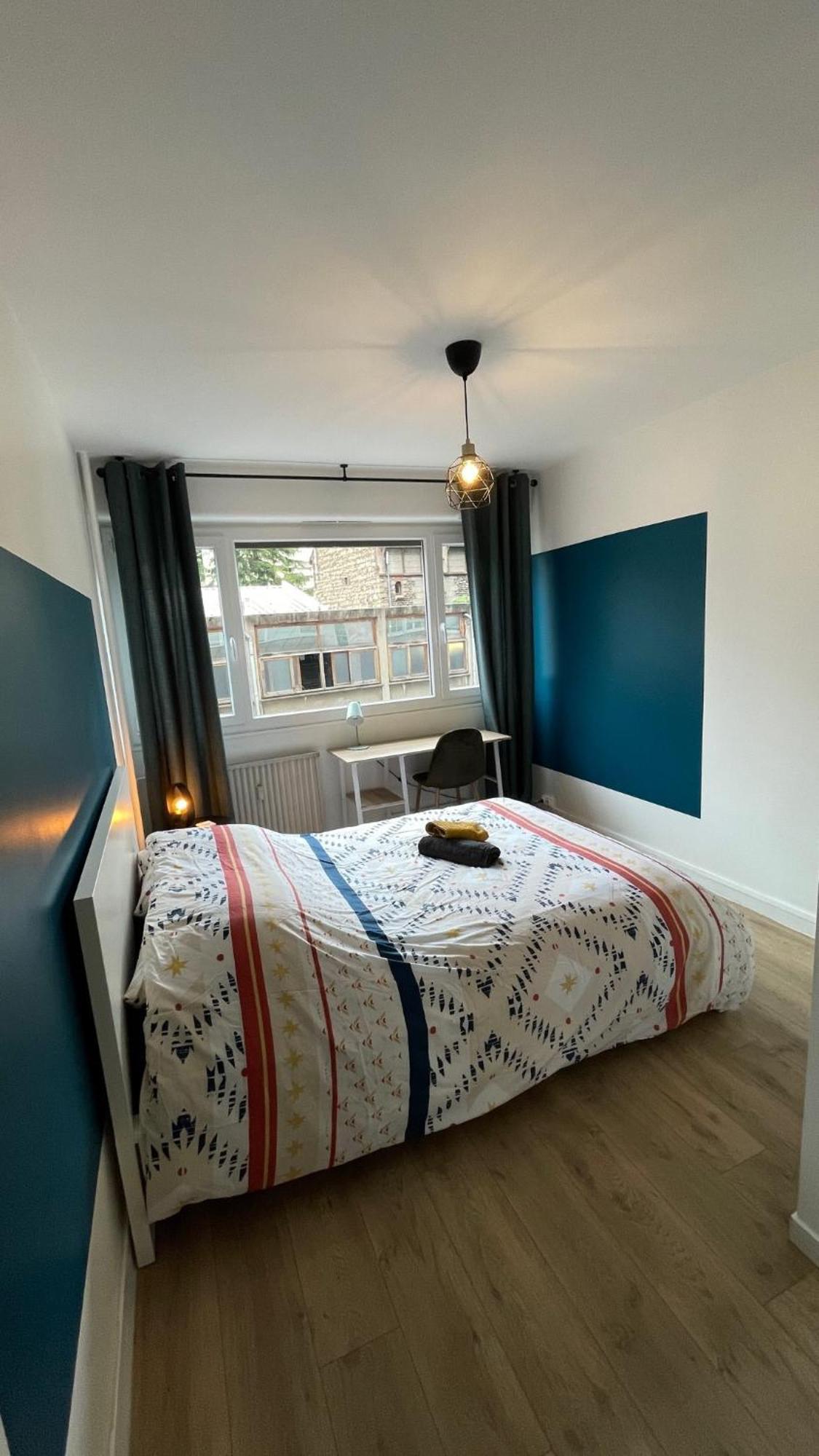 Blue Iro, Lumineux, 4 Chambres, Balcon, 105M2 Saint-Etienne  Ngoại thất bức ảnh